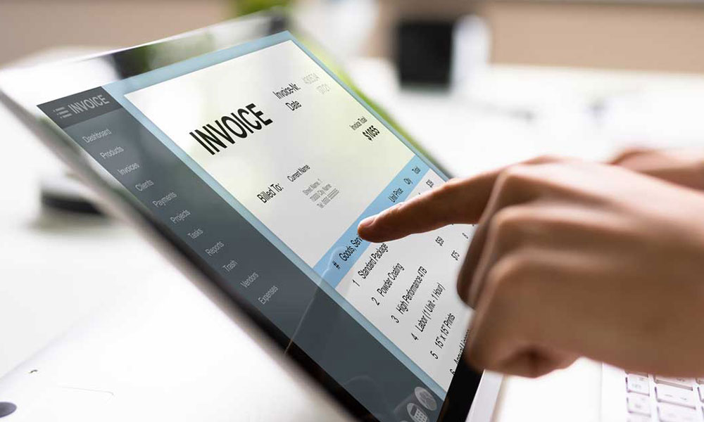 Electronic invoices